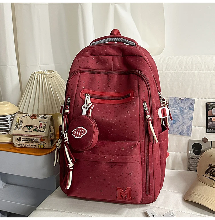 Vielseitiger Schulrucksack Skanto mit mehreren Taschen