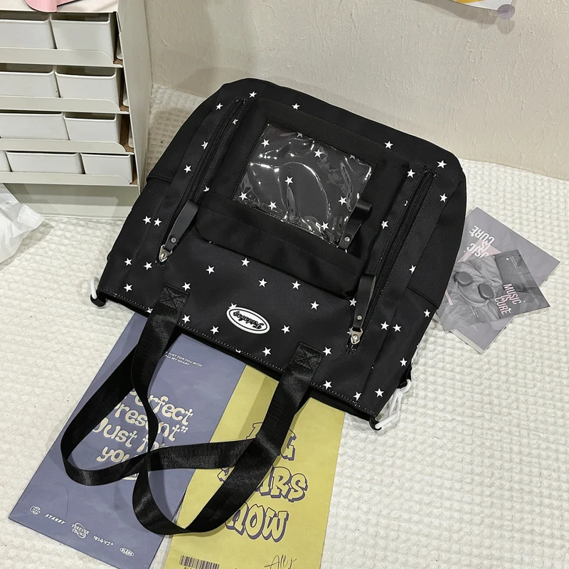 Multifunktionaler Schulrucksack mit Sternenprint Skanto
