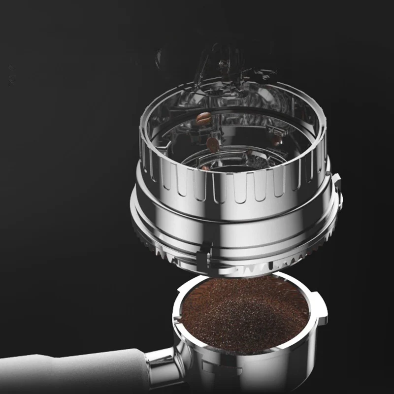 Espressomaschine mit integriertem Mahlwerk und Dampfdüse Skanto