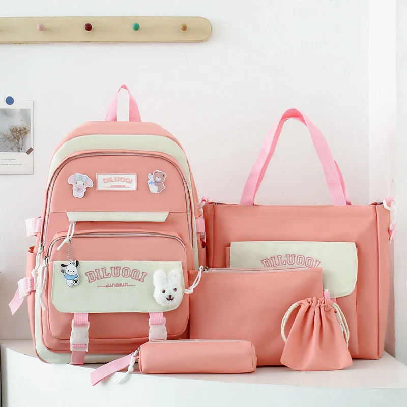 Mehrzweck-Schulrucksack- und Tragetaschen-Set Skanto