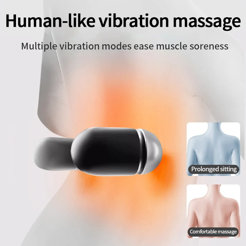 Ergonomisches Nackenmassagekissen mit Wärmefunktion und USB-Ladefunktion Skanto
