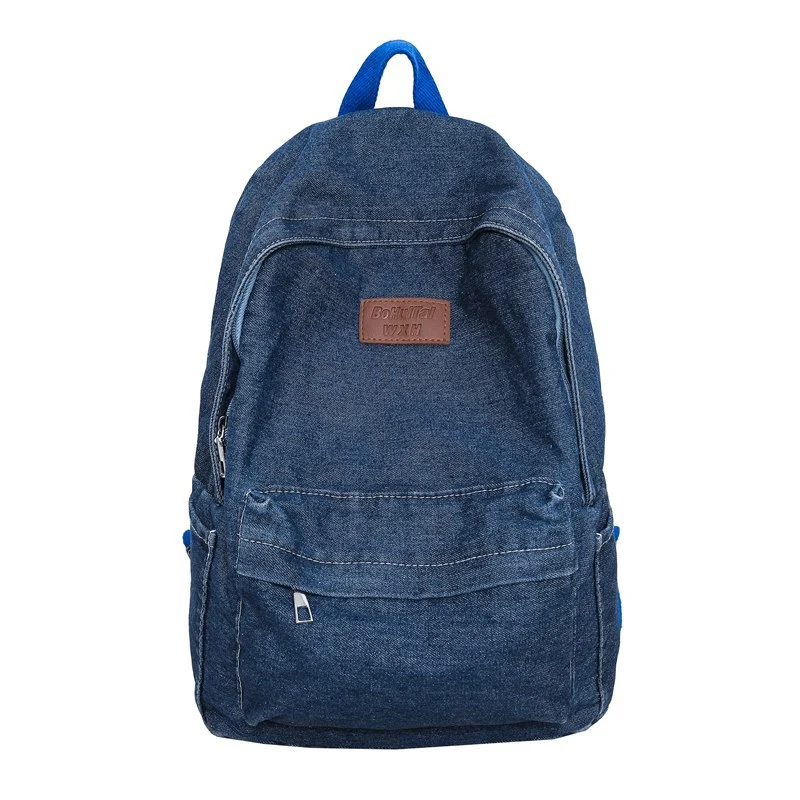 Stilvoller Denim-Schulrucksack Skanto