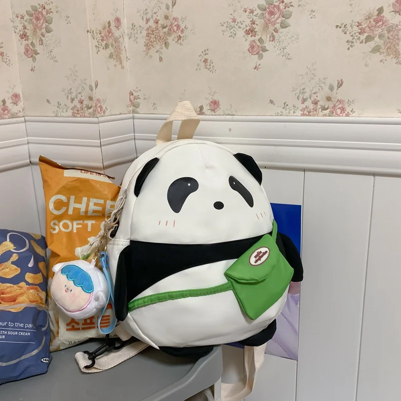 Niedlicher Mini-Schulrucksack mit Panda-Motiv Skanto