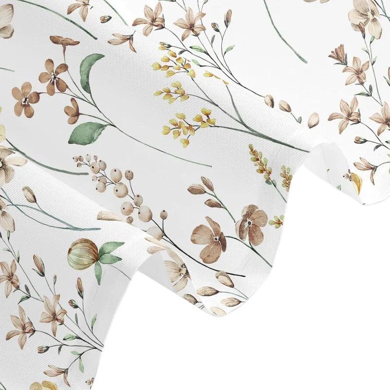 Duschvorhang Skanto mit Blumenmuster