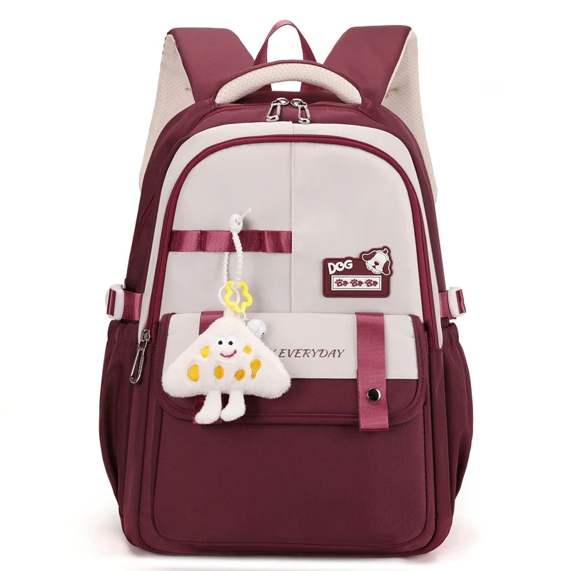 Kinderfreundlicher Rucksack mit hochwertigem Material und lustigem Anhänger Skanto