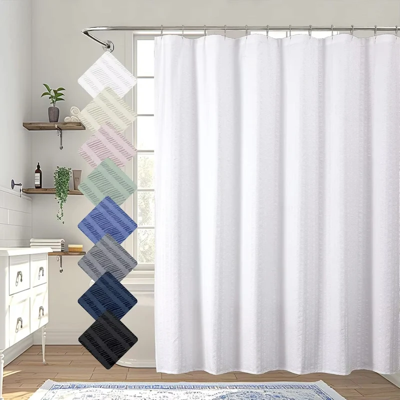 Duschvorhang Skanto mit Premium-Textur