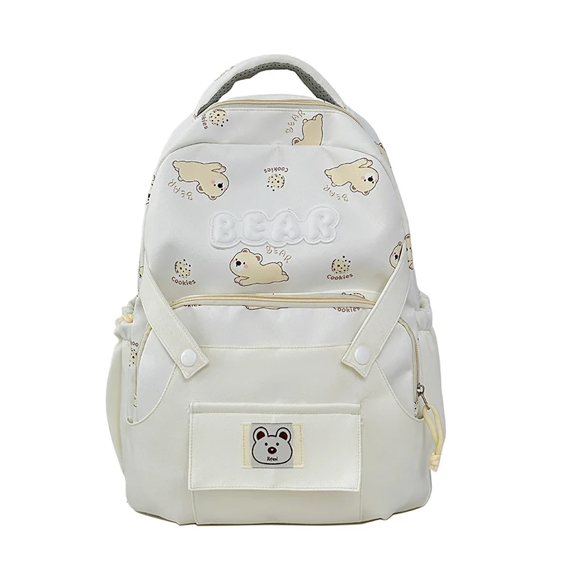 Verspielter Rucksack Skanto mit Cartoon-Charakter
