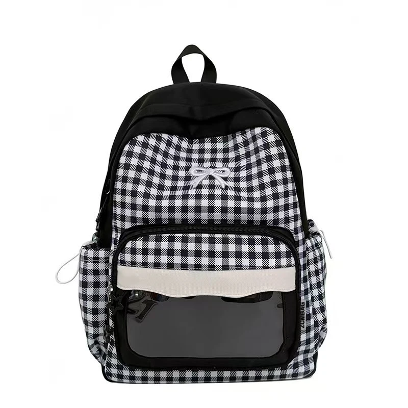 Multifunktionaler Rucksack Skanto mit Karomuster