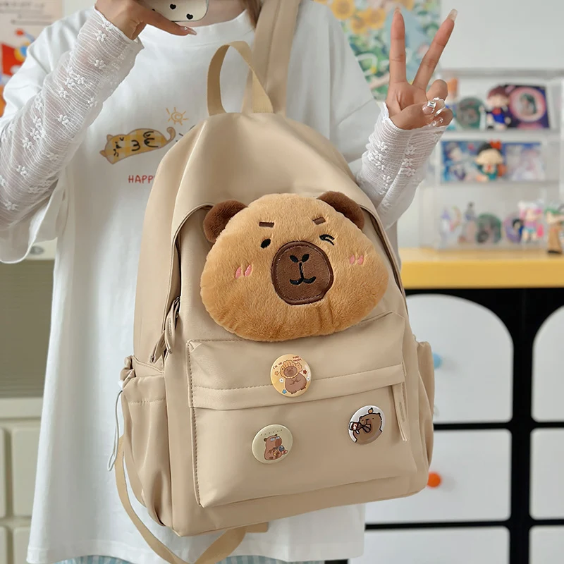 Plüsch-Charakter-Design-Rucksack Skanto