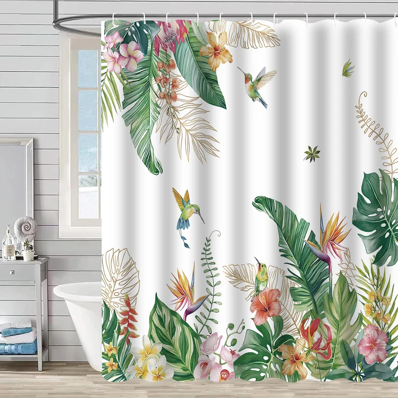 Duschvorhang Skanto mit Naturmotiv