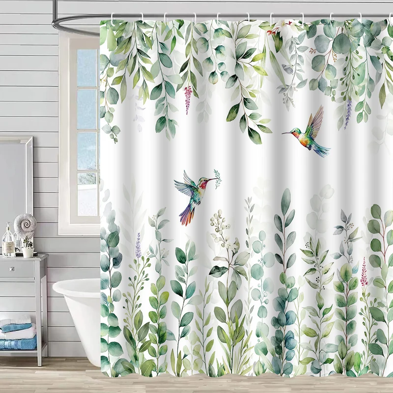 Duschvorhang Skanto mit Naturmotiv