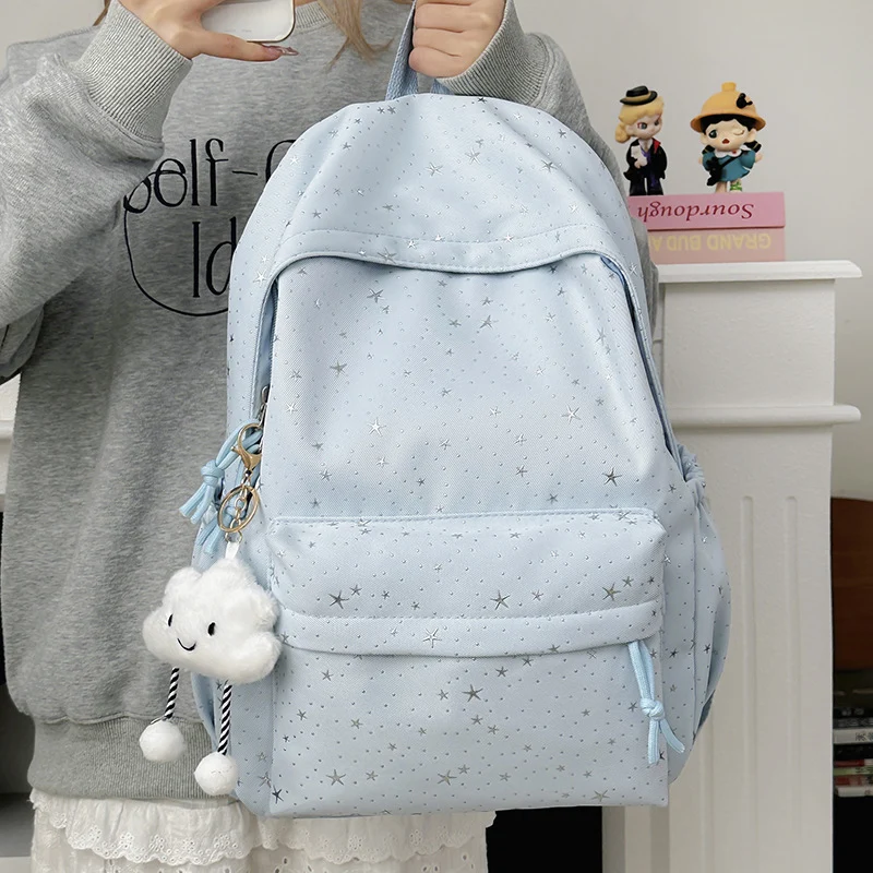 Strapazierfähiger Rucksack mit funkelnden Sternen Skanto