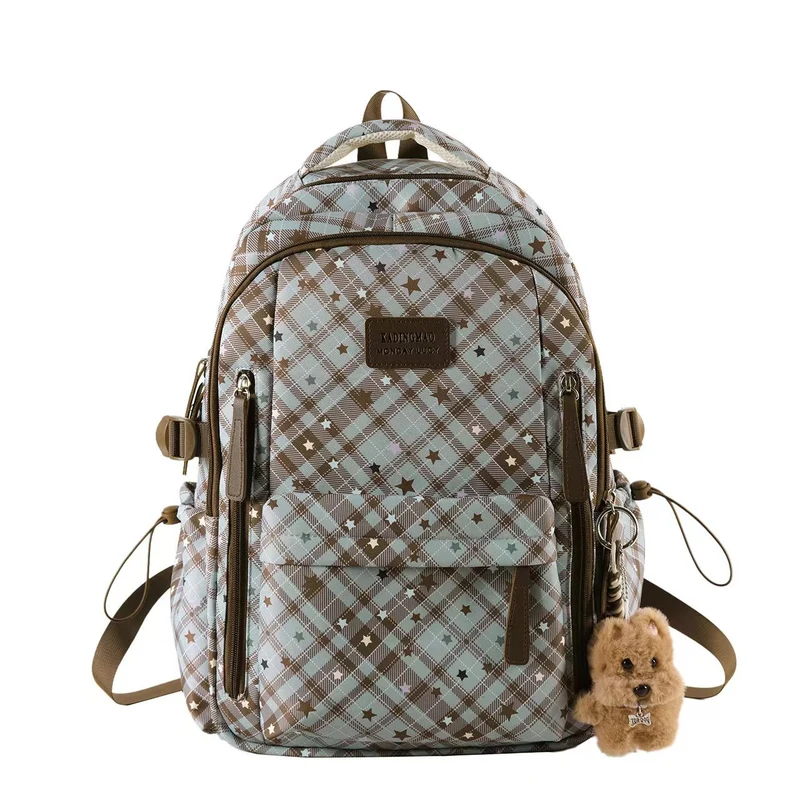 Rucksack mit Sternenmuster und mehreren Fächern Skanto