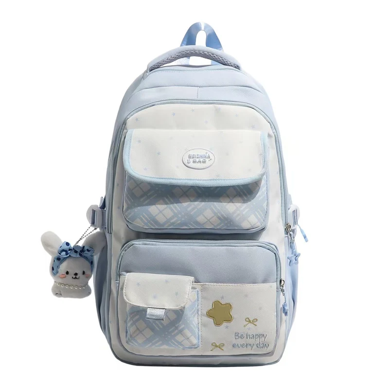 Plüsch-Charakter-Rucksack mit mehreren Fächern Skanto