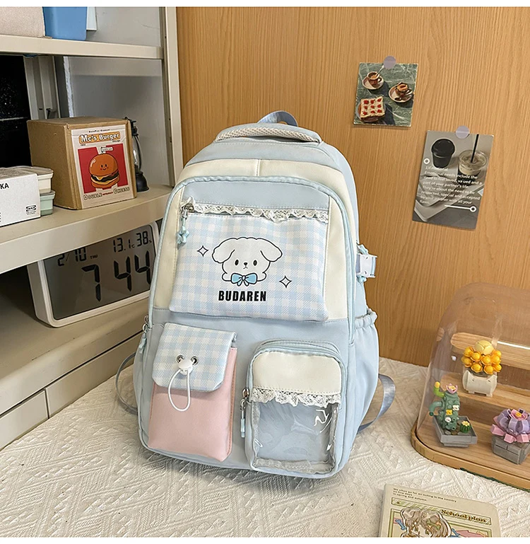 Verspielter illustrierter Rucksack Skanto