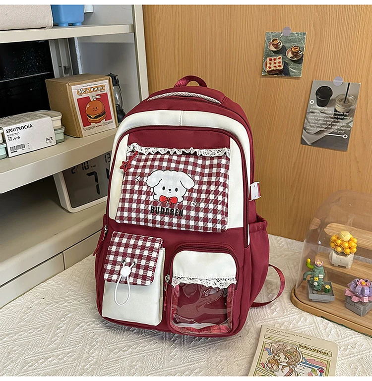 Verspielter illustrierter Rucksack Skanto