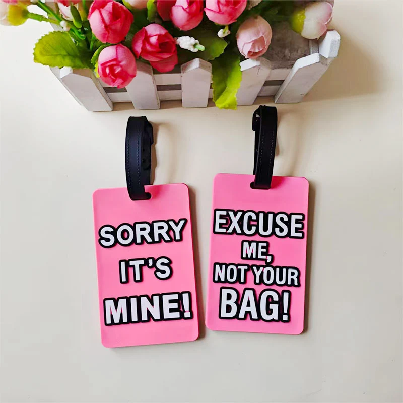 Unisex Lustiger Statement Kofferanhänger Skanto