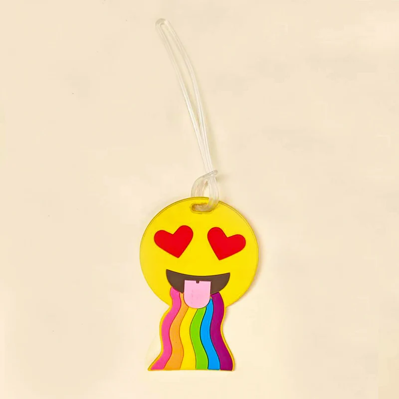 Unisex Emoji-inspirierter Kofferanhänger Skanto