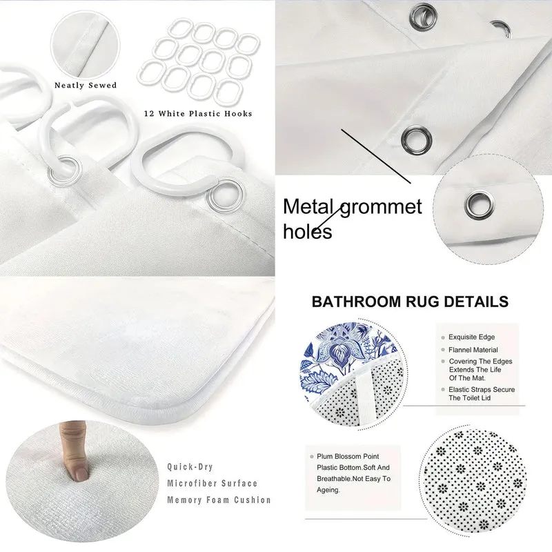 Dekoratives Badezimmer-Set Skanto