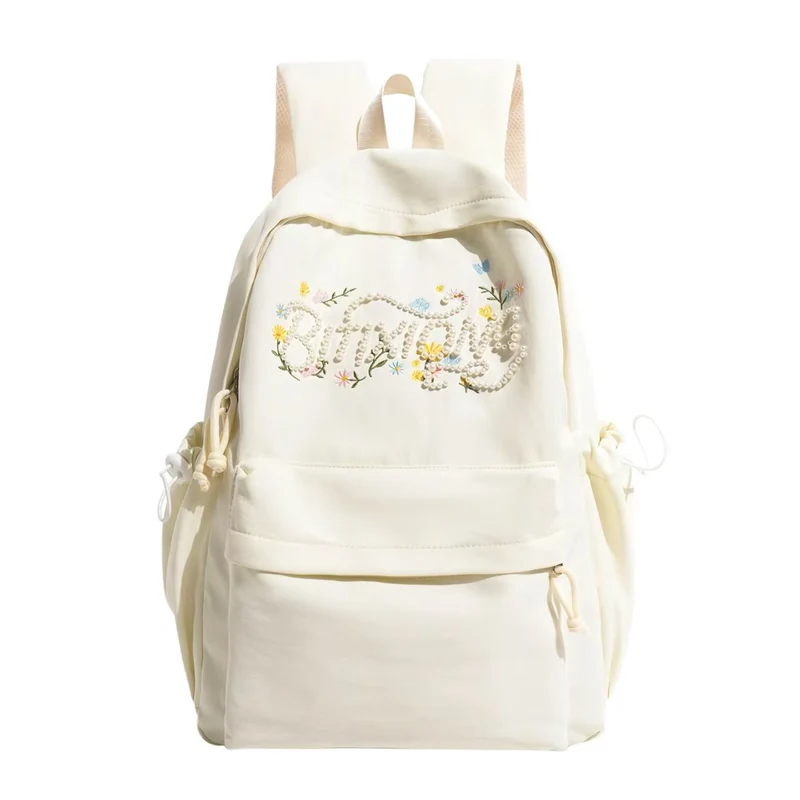 Rucksack mit bestickten Blumendetails Skanto
