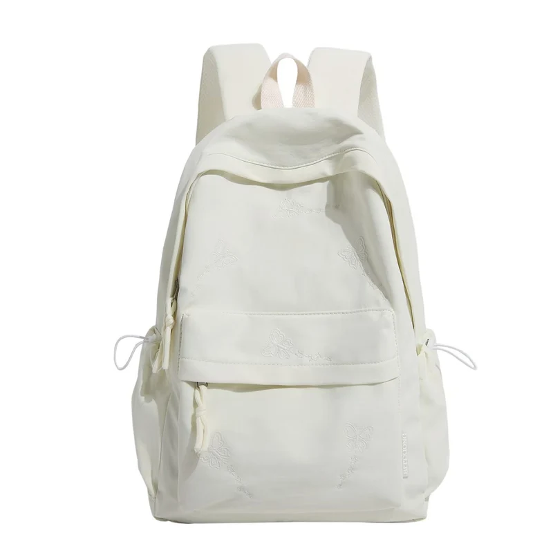 Rucksack mit gesticktem Schmetterlingsmuster Skanto