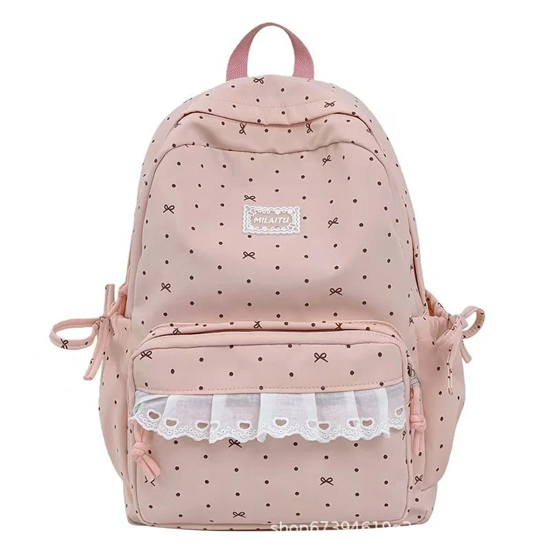 Dekorativer geraffter Rucksack Skanto