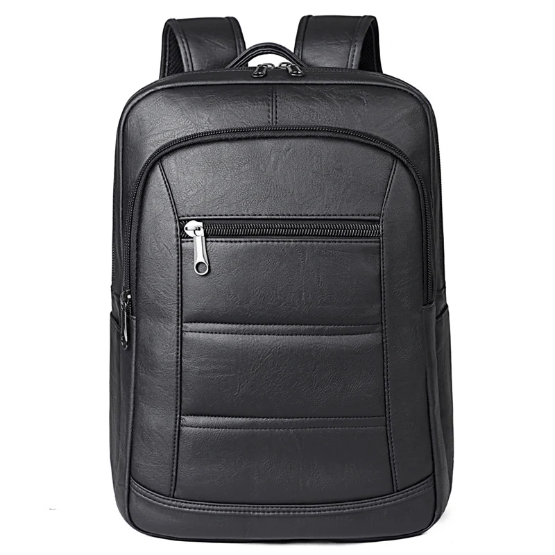 Eleganter Rucksack aus strapazierfähigem Kunstleder mit smartem Fächersystem Skanto