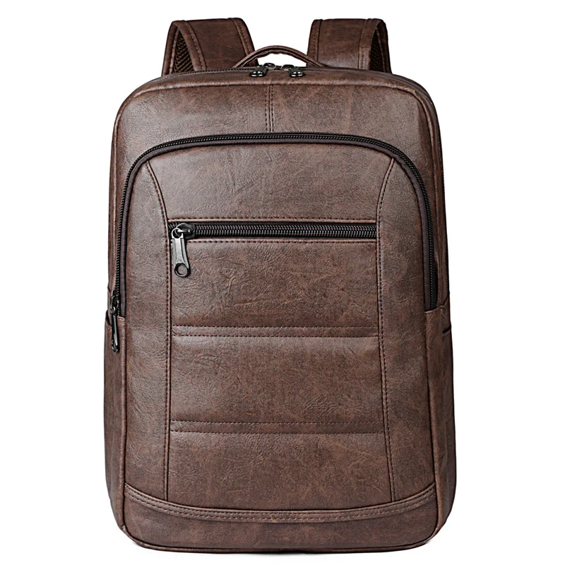 Eleganter Rucksack aus strapazierfähigem Kunstleder mit smartem Fächersystem Skanto