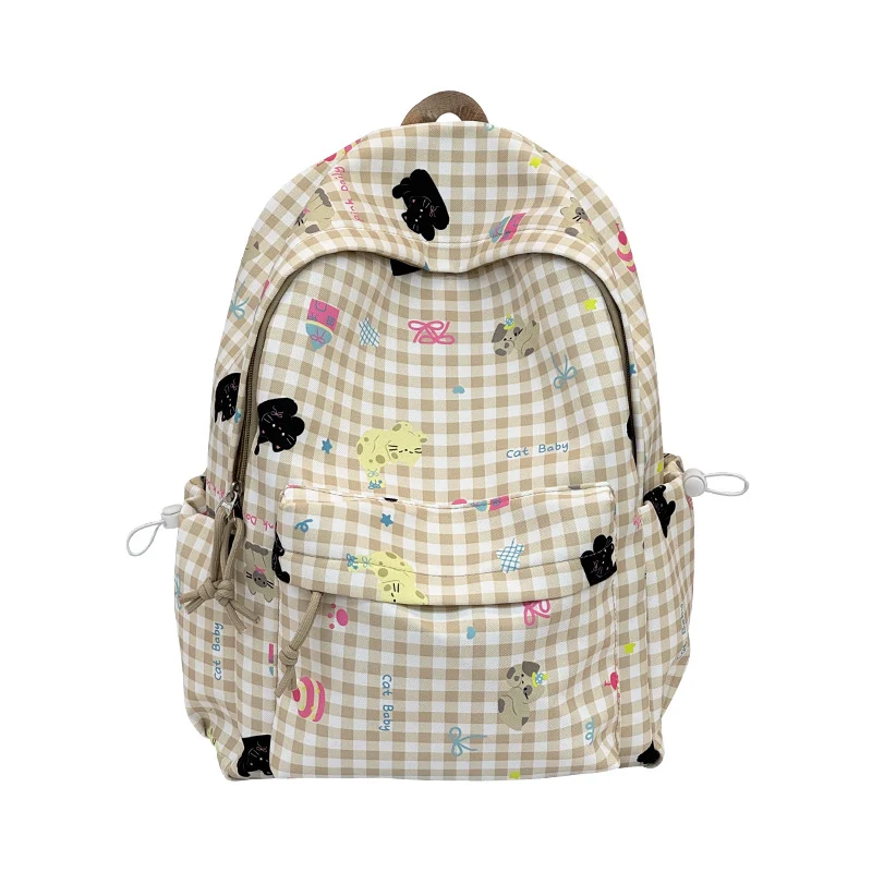 Verspielter Motiv-Rucksack mit Muster Skanto