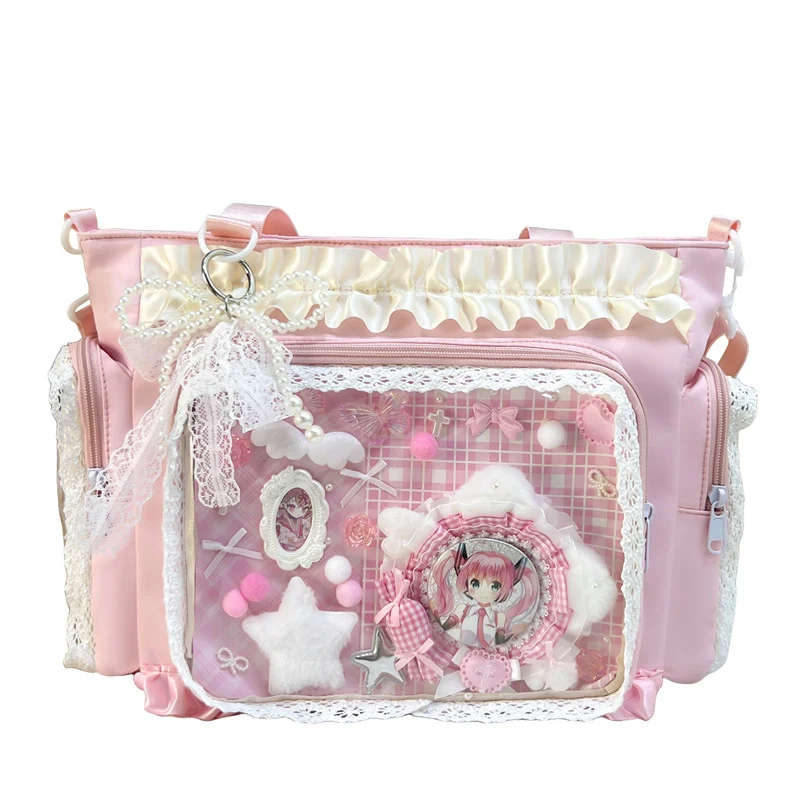 Dekorative Handtasche mit Charakter-Print Skanto