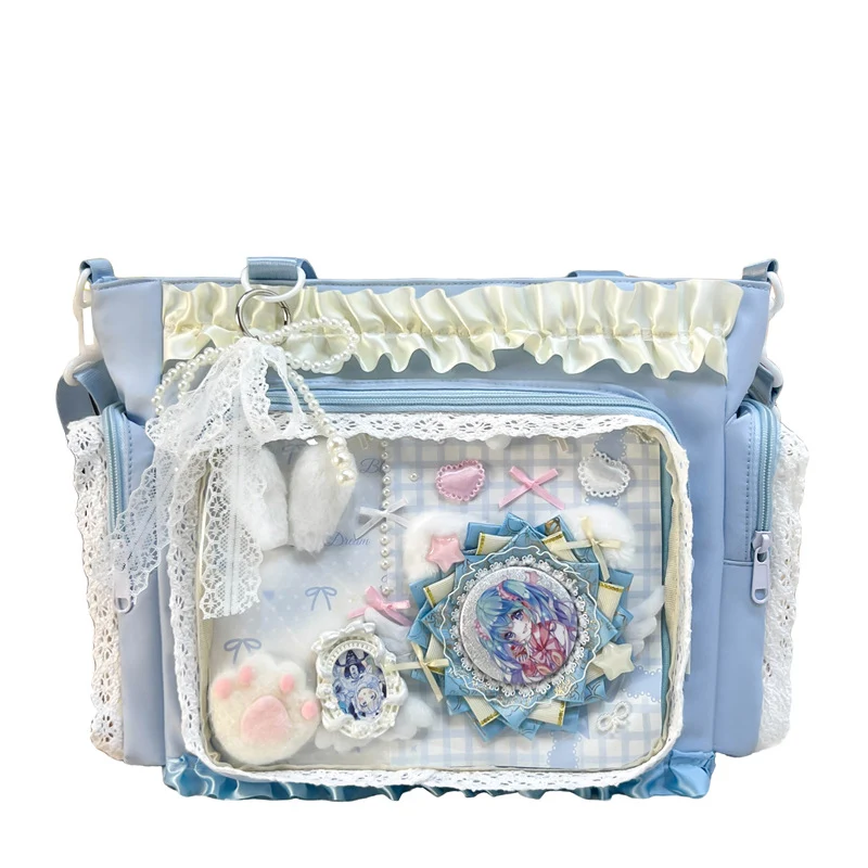 Dekorative Handtasche mit Charakter-Print Skanto