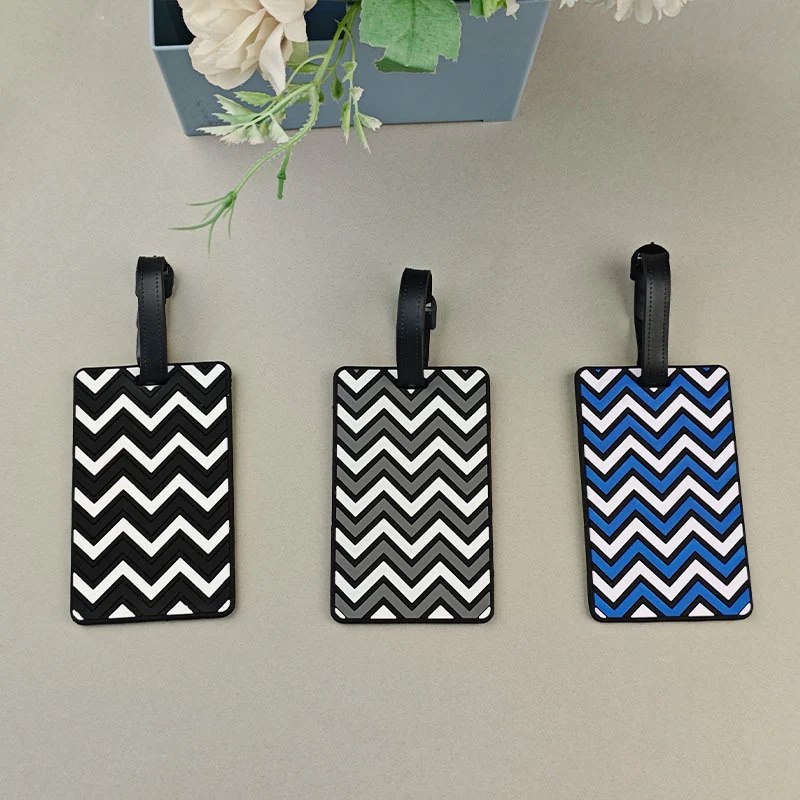 Unisex Chevron-Muster Gepäckanhänger Skanto