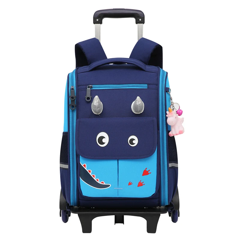 Rollende Schultasche mit niedlichem Tierdesign Skanto