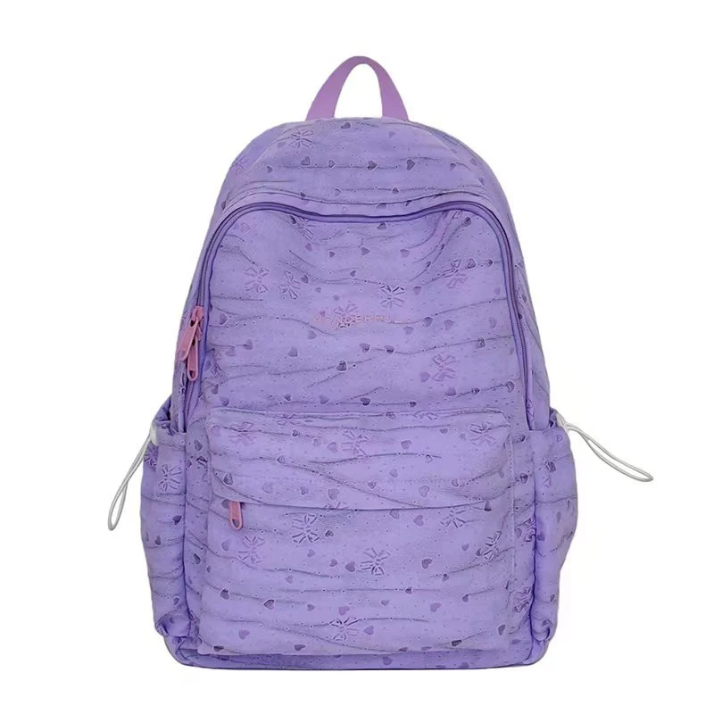 Strukturierter gemusterter Rucksack Skanto
