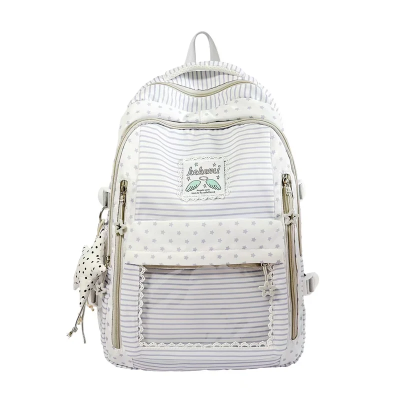 Stilvoller gestreifter Rucksack Skanto