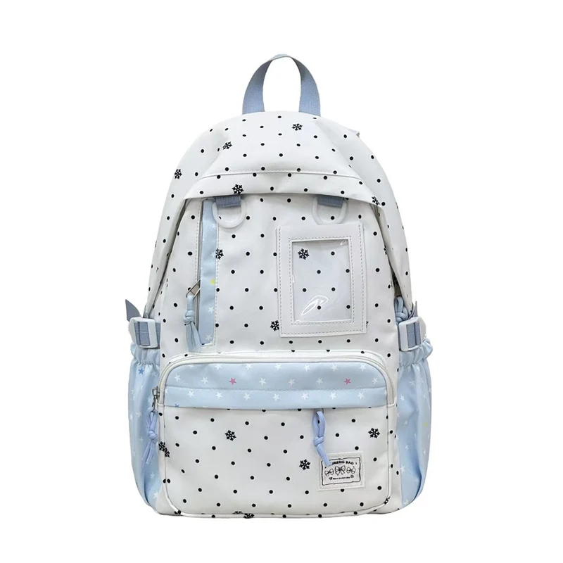 Gemusterter Rucksack Skanto mit mehreren Taschen