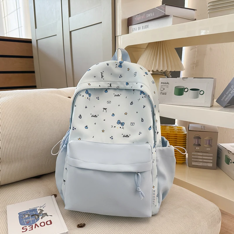 Niedlicher Charakter-Print-Rucksack Skanto