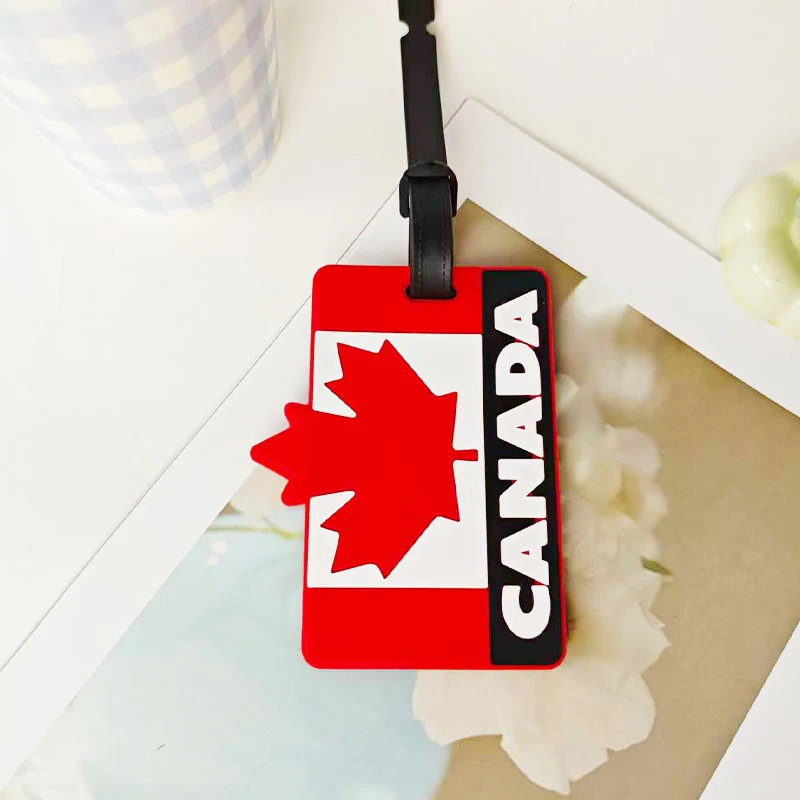 Unisex Gepäckanhänger mit abstraktem Mosaikmuster Skanto