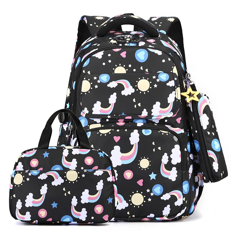 Stylische Schultasche mit abnehmbarem Zubehör Skanto