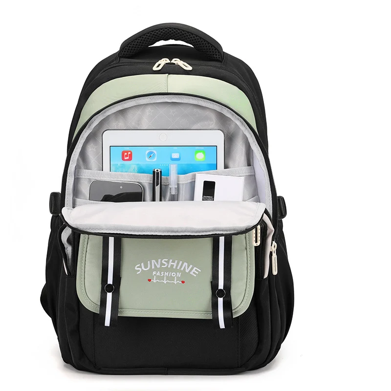 Stylischer Schulrucksack mit funktionalen Fächern Skanto