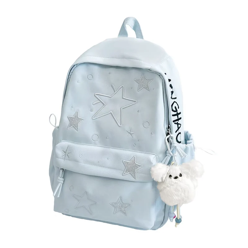 Leichter Rucksack Skanto mit Sternstickerei