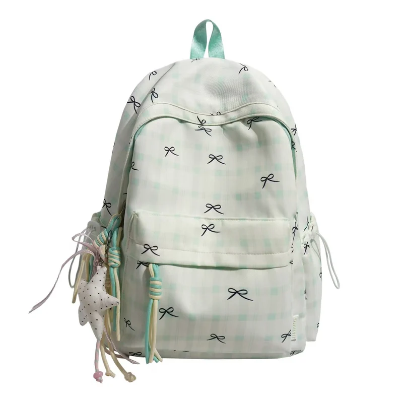 Stilvoller karierter Rucksack Skanto
