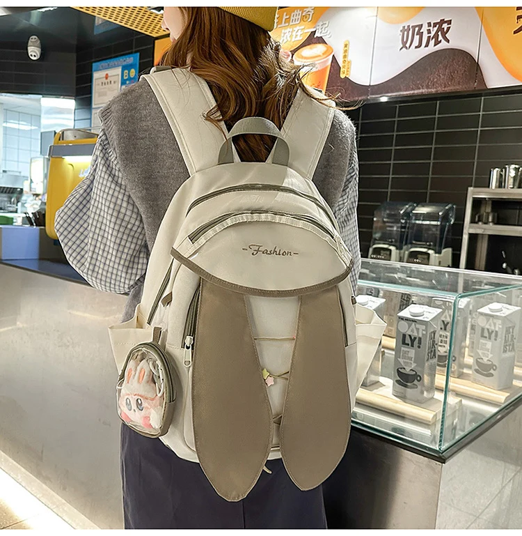 Rucksack im Hasenohr-Design Skanto