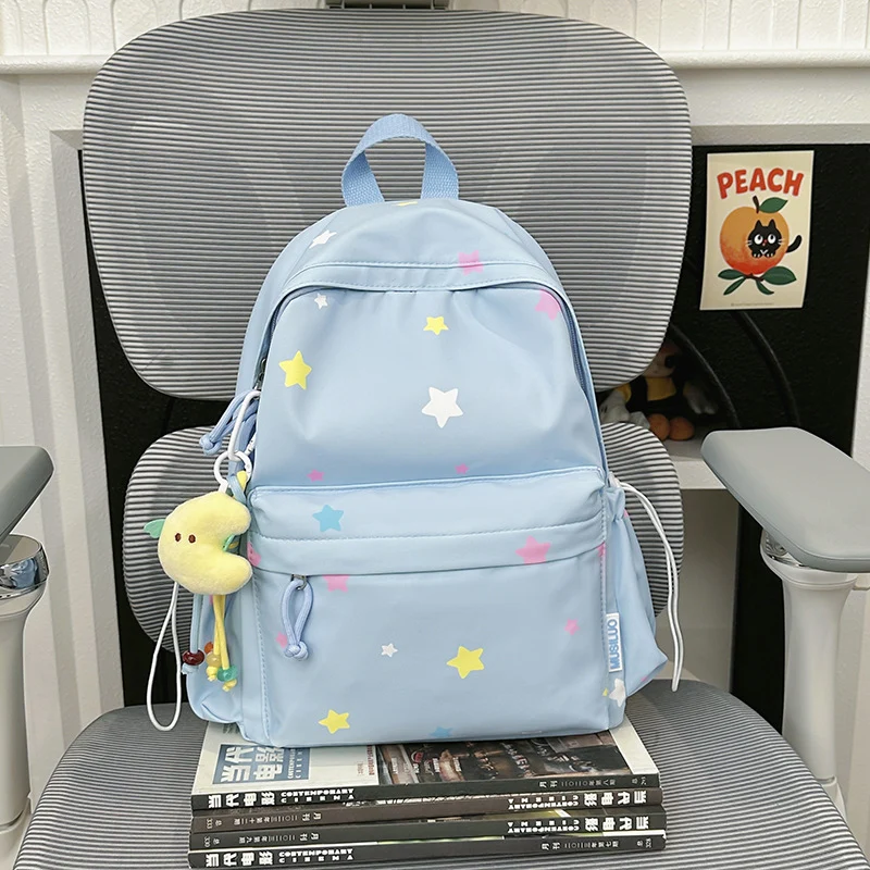 Rucksack Skanto mit lustigem Sternenmuster