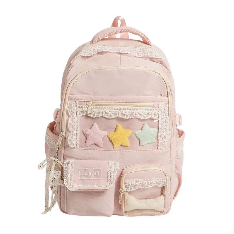 Stilvoller Rucksack Skanto mit vielen Taschen