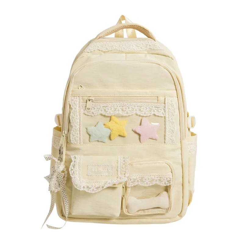 Stilvoller Rucksack Skanto mit vielen Taschen