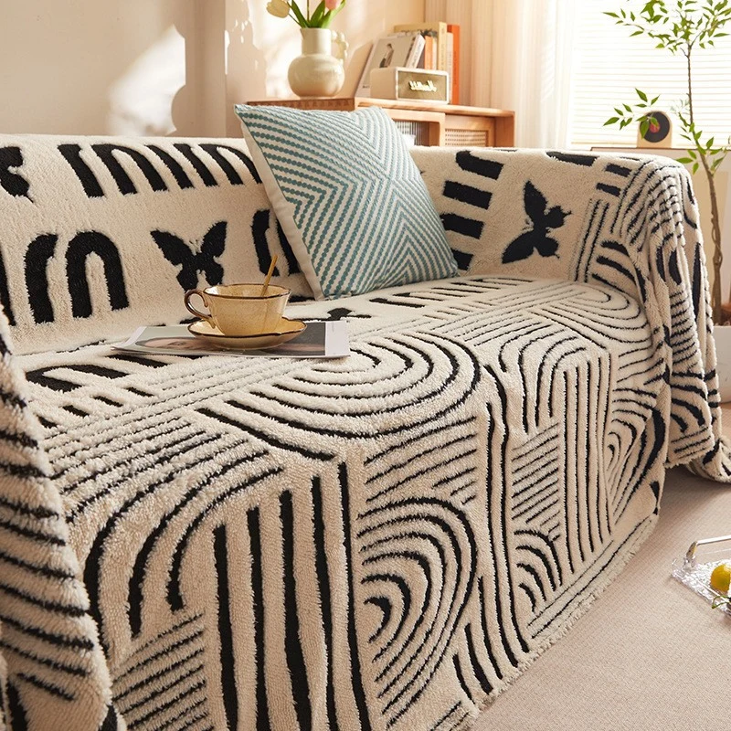 Weiche und bequeme Heimtextildecke Skanto