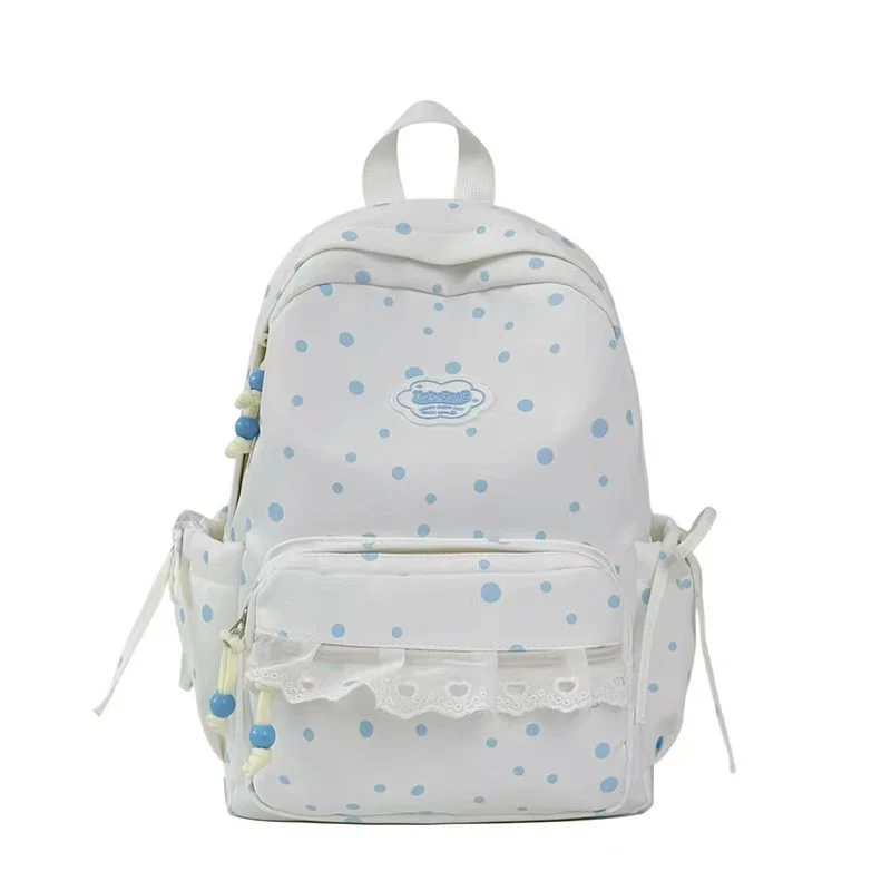 Niedlicher Rucksack mit Polka-Dot-Design Skanto