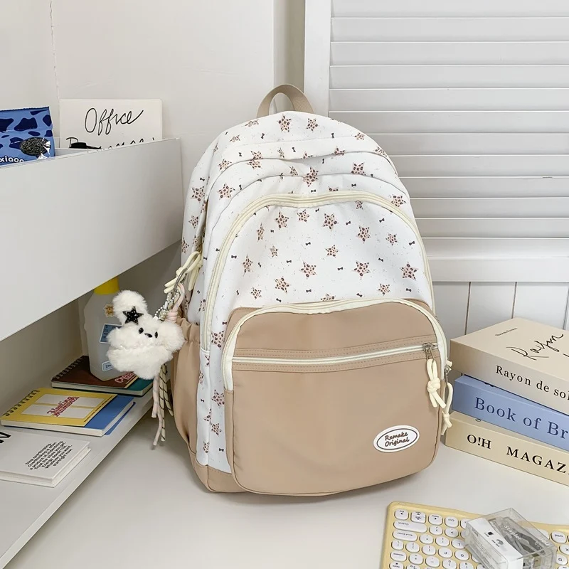 Rucksack Skanto mit Blumenprint