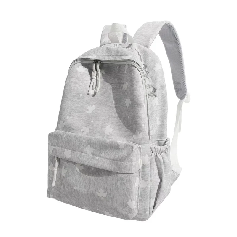 Stilvoller Rucksack mit Blattmuster Skanto